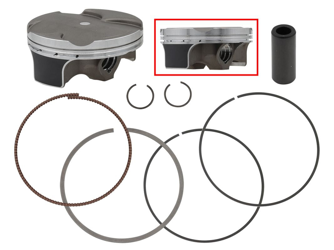 PISTON KAWASAKI KXF250 21-24 (STD +0.01MM = 77.97MM) FORGED (RINGS NX-20035R) 