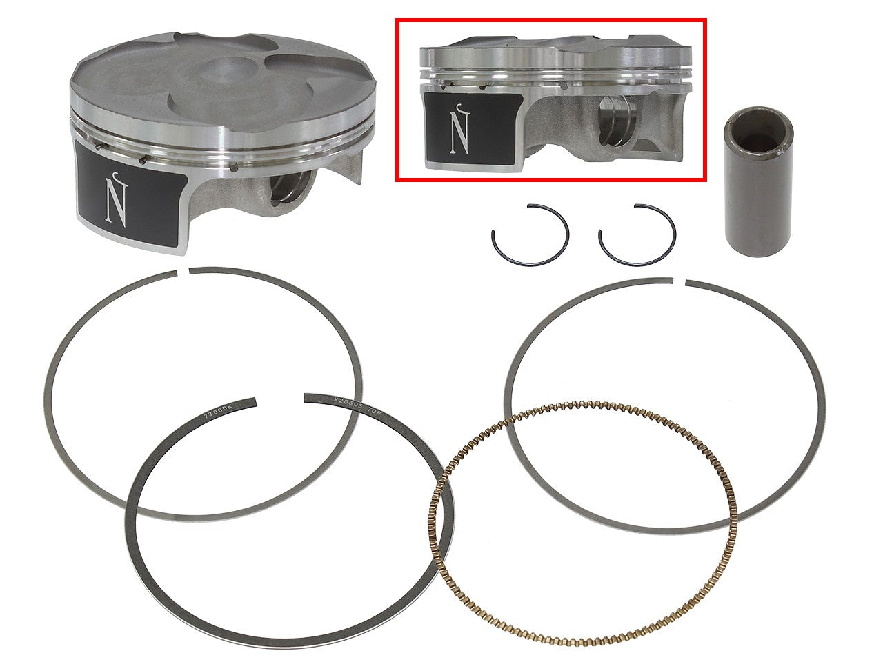 PISTON SUZUKI RMZ250 10-20 SEL.B 76.97MM FORGED 