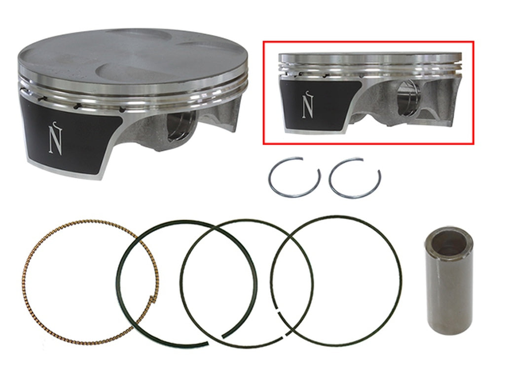 PISTON SUZUKI RMZ450 13-24 SEL.B +0.01 = 95.97MM FORGED (RINGS NX-30016R) 