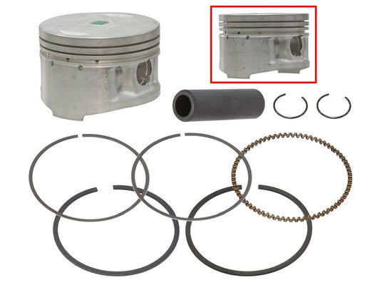 PISTON YAMAHA XT225 SEROW 92-00, TTR225, 230 99-21 (STD 69.97MM) (RINGS NX-40022R) 