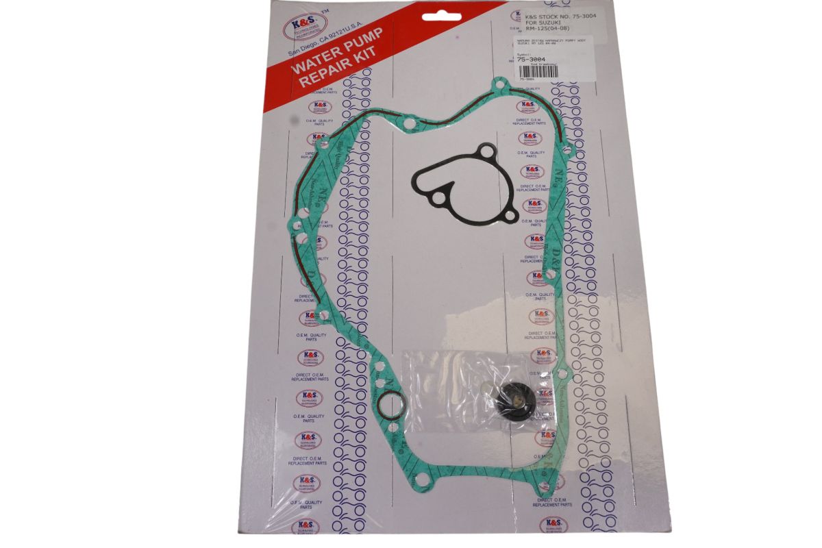 WATER PUMP REPAIR KIT SUZUKI RM125 04-08 