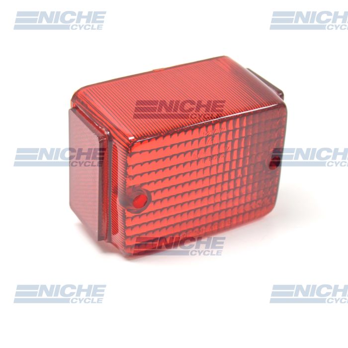 TAILLIGHT LENS YAMAHA SR500 78-81, XS650 78-80, XS750 78-80, XS1100 79, DT200 86-96, TW200 87-03, XT225 92-05, TDR250 89-90, XT350 85-00, XT600/E 90-95 (OEM:1M1-84510-60/61-00, ORIGINAL STYLE)