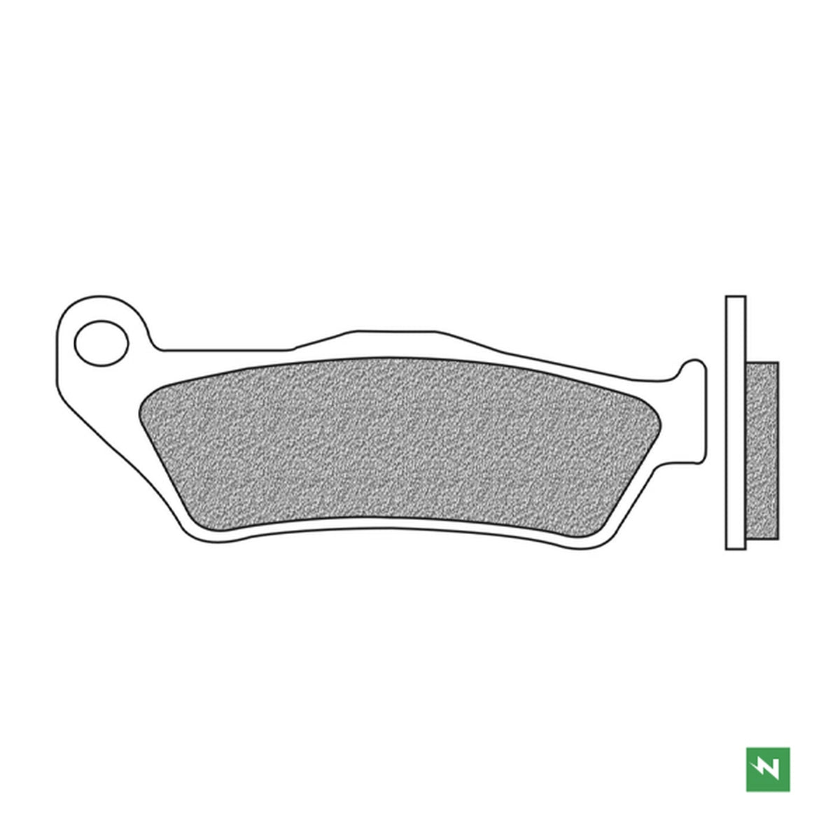 Brake Pads Front KH181 (TOURING ORGANIC) BREMBO FRONT 