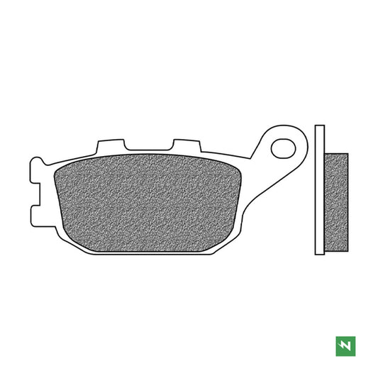 Brake Pads Rear KH174 (TOURING ORGANIC) 