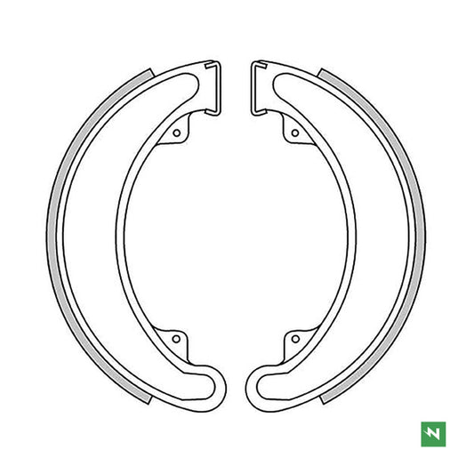 Brake Shoes HONDA CB 250, 360, 400 73-79, ATC 250 85-88, TRX 250, 300 85-00 Rear (160X30MM) 