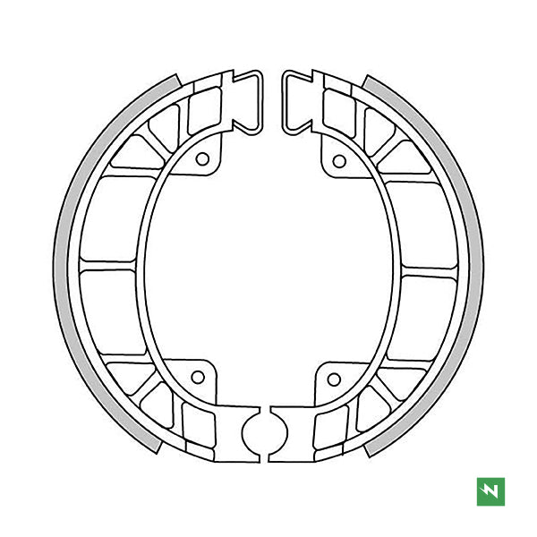 Brake Shoes PIAGGIO SCATTO 50, ZUM 50 