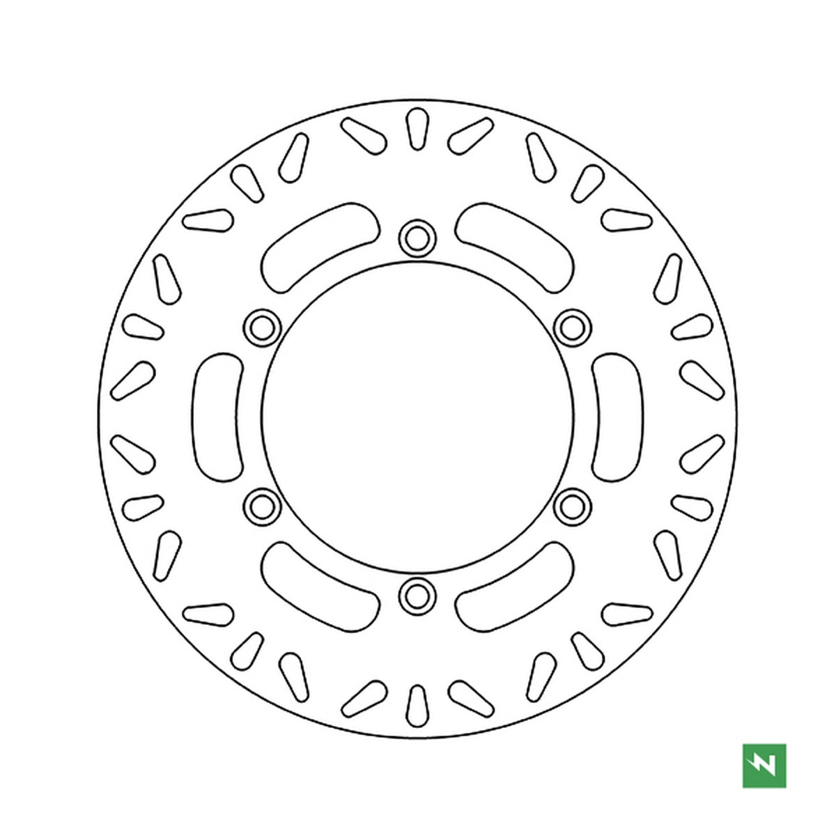 Brake Disc Front HONDA CB 500, CBF 500 04-07, CBF 600 04-06, VFR 750, VT 750C 86-09, CBR 1000 87-99 (296x144x5) 