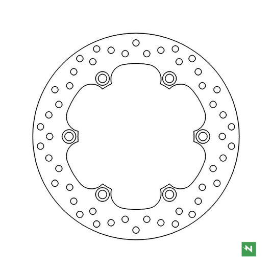 Brake Disc Rear HONDA NSS 125, 250, 300 FORZA 08-19, FJS 400, 600 SILVER WINGS 01-08, XLV 1000 VARADERO 03-11, CBR 1100XX BLACKBIRD 97-08, CB 1100SF X ELEVEN 00-03, CB 1300F 03-08 (256X144X5) 
