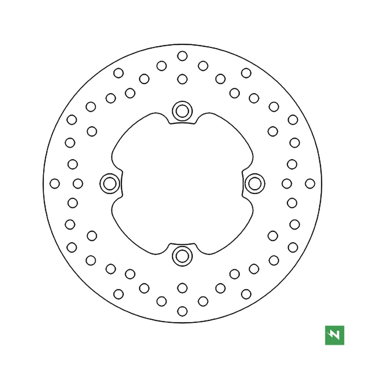 Brake Disc Rear HONDA XL 600, 650, 700V TRANSALP 91-07, CB 500 97-05, CB750 92-02, CB 900 HORNET 02-07, BUELL 93-10 (ALL 1200CCM) (240X105X5) (NG209) 