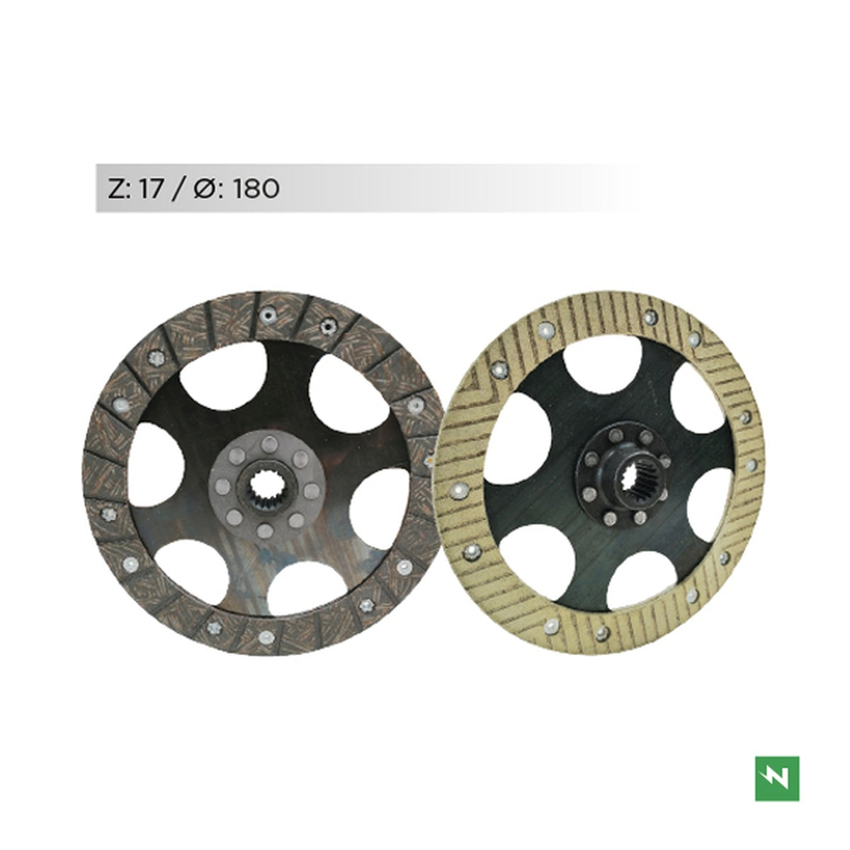 Clutch Plates BMW R 900RT 05-13, R 1200GS 03-12, R 1200GS ADVENTURE 06-13, R1200S, ST, R, RT 03-14, R-NINE 1200 15-20, HP2 1200 05-10 (DRY CLUTCH Reinforced) 