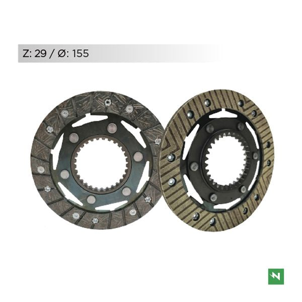 Clutch Plates MOTO GUZZI 850, 940, 1000, 1100, 1200 (EBS-0) DRY CLUTCH (TWO DISCS, REINFORCED) 