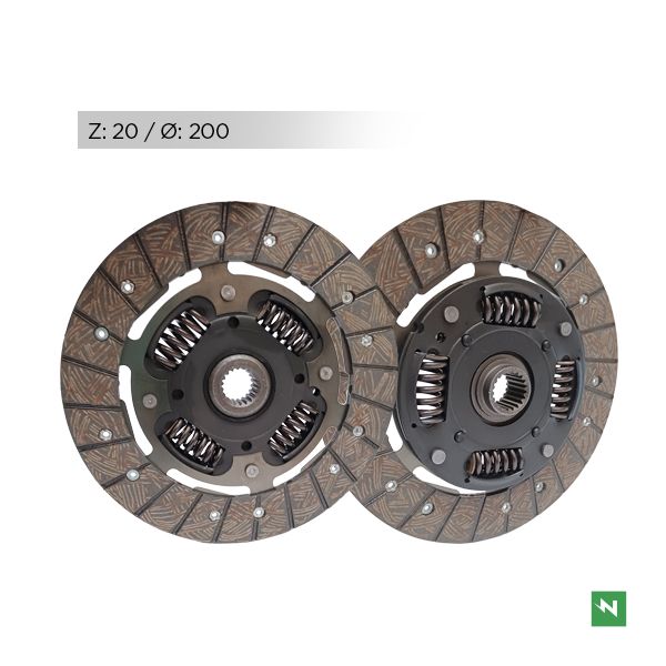 Clutch Plates MOTO GUZZI GRISO 8V 1200 07-16, NORGE 8V 1200 10-16, STELVIO 8V 1200 08-17, SPORT 8V 1200 12-13, CALIFORNIA 1400 12-20, ELDORADO 1400 15-20, AUDACE 1400 15-20 DRY CLUTCH 