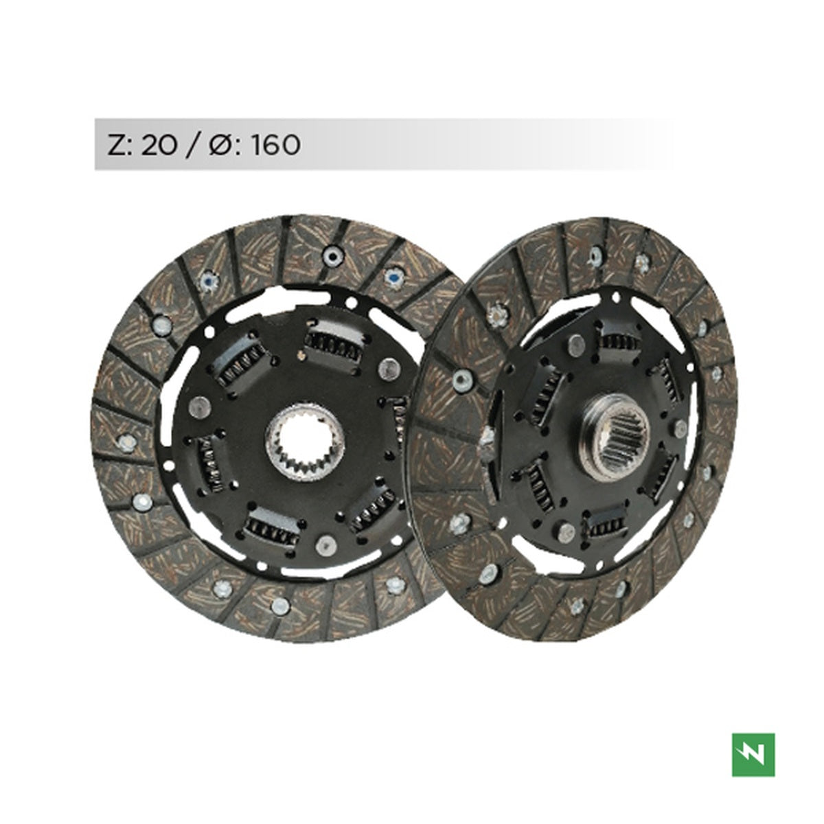 Clutch Plates MOTO GUZZI NEVADA 350 92-97, V35 92-01, NEVADA 750 98-10, BREVA 750 03-09 DRY CLUTCH 