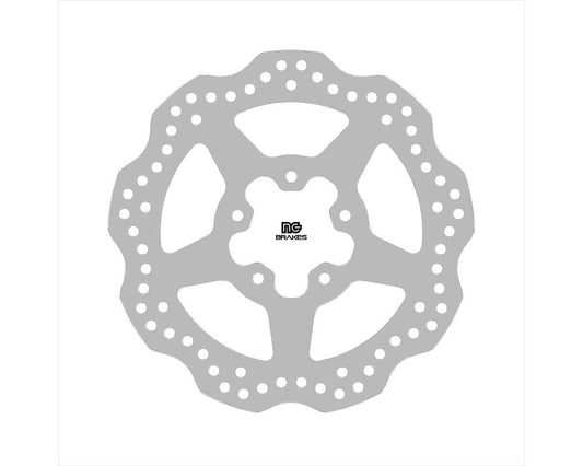 Brake disc (rotor) front APRILIA SCARABEO125/150/200 '99-'03, SPORTCITY 125/200/250/300 '04-'13, SCARABEO 200/300/500 '06-'16, PIAGGIO MENDELEY 125/150 '125/150 '16-'23 (260X60X4MM) (5X8,25MM) WAVE