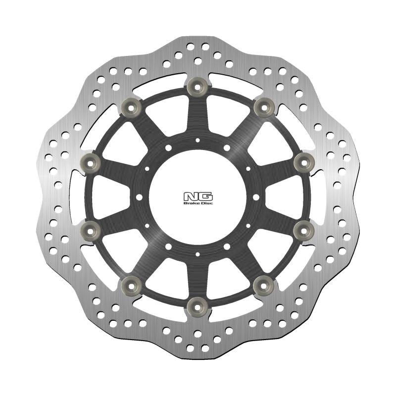 Brake disc (rotor) front CBR 300RR '17-'18, CBR 250RR '16-'21 (310X94X4,5MM) (6X8,25/6,25) WAVE (Aluminium center)