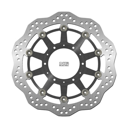 Brake disc (rotor) front CBR 300RR '17-'18, CBR 250RR '16-'21 (310X94X4,5MM) (6X8,25/6,25) WAVE (Aluminium center)
