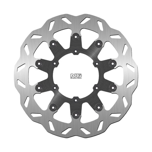 Brake disc (rotor) front CCM ES MOTO 600 '99-'03, FT 230/710 '07-'09, R 450 '07-'08, R30 650 '02-'06, GAS GAS 125/250 '01-'07, RIEJU MR 250/300 '20-'22 (318X108X5MM) (6X6,25MM) WAVE (Floating)