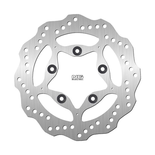 Brake disc (rotor) front DAELIM S3 125/250 '17-'20 (240X80,3X4MM) (5X10,25MM) WAVE