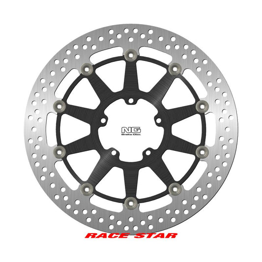 Brake disc (rotor) front DUCATI SCRAMBLER 800 '15-'22 (330X78X5MM) (5X8,25MM) (Aluminium center)