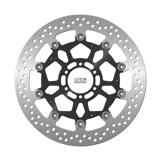 Brake disc (rotor) front DUCATI ST4 996 '04-'06, MOTO GUZZI NTX 1200 STELVIO '09-'10 (320X64X5MM) (6X8,25MM) (Aluminium center)