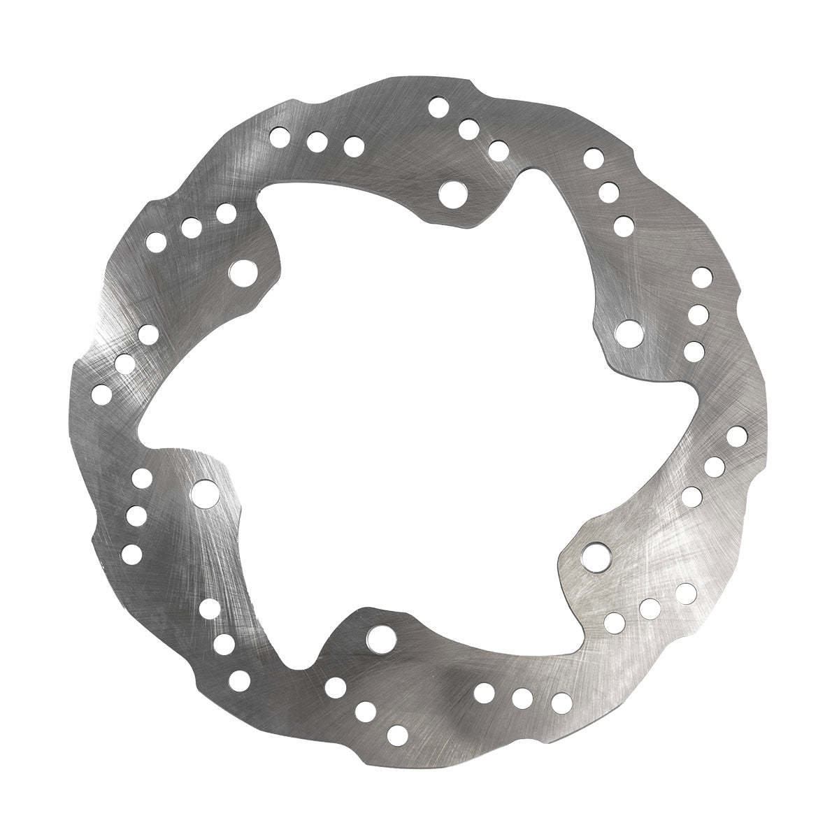 Brake disc (rotor) front HONDA ADV 350 '22, NSS 350 FORZA '21-'22, NSS 125 FORZA '15-'22, NSS 300 FORZA '18-'21, SH 350 '06-'22, NES 125 FORZA '15-'16 (256X144X4,5MM) (6X10,25MM) WAVE