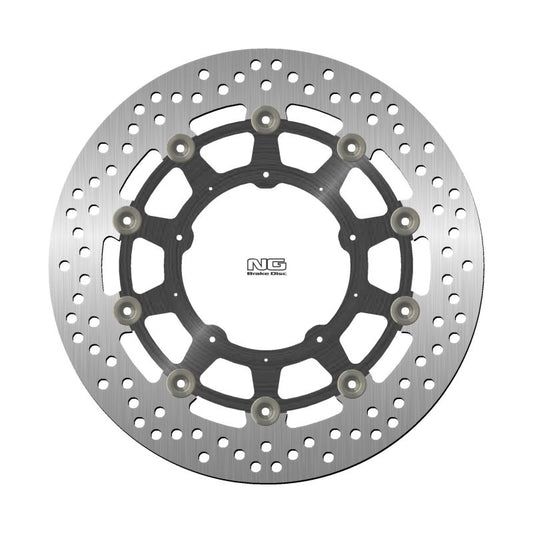 Brake disc (rotor) front HONDA ADV 750 '17-'18, X-ADV 750 '17-'24 (296X108X4MM) (5X6,00MM) Floating (Aluminium center)