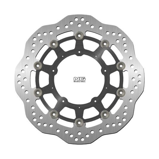 Brake disc (rotor) front HONDA ADV 750 '17-'18, X-ADV 750 '17-'22 (296X108X4MM) (5X6,00MM) WAVE Floating (Aluminium center)