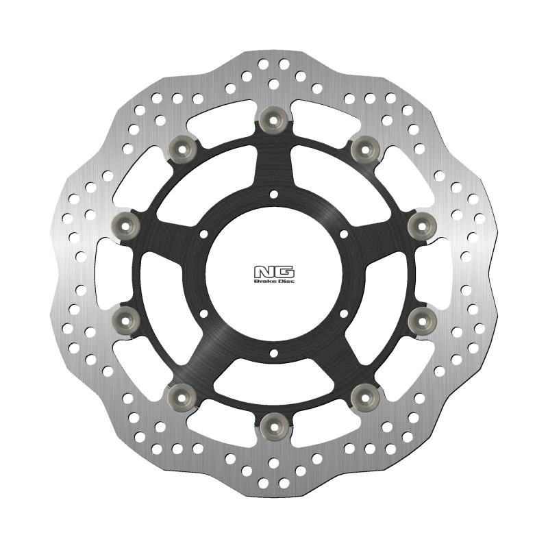 Brake disc (rotor) front HONDA CBR 1000RR FIREBLADE '08-'09 (310X94X5MM) (6X6,25MM) WAVE Floating (Aluminium center)