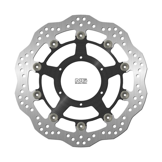 Brake disc (rotor) front HONDA CBR 1000RR FIREBLADE '08-'09 (310X94X5MM) (6X6,25MM) WAVE Floating (Aluminium center)