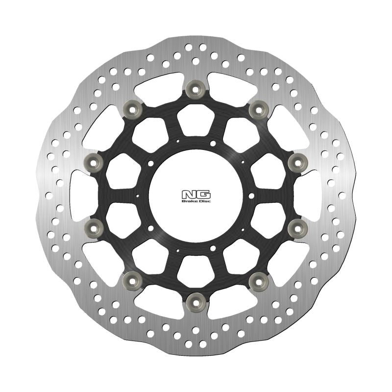 Brake disc (rotor) front HONDA VFR 1200 '10-'17 (320X94X5MM) (5X6,25MM) WAVE Floating (Aluminium center)