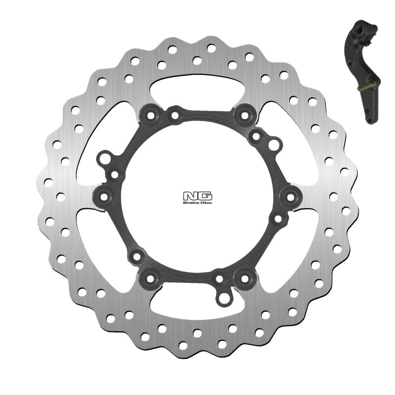Brake disc (rotor) front HUSABERG FE 400/650 '00-'08, KTM EXC 125/200 '00-'09, SX 200/300/500 '03-'08 (270X127X3MM) (6X6,25MM) WAVE Floating