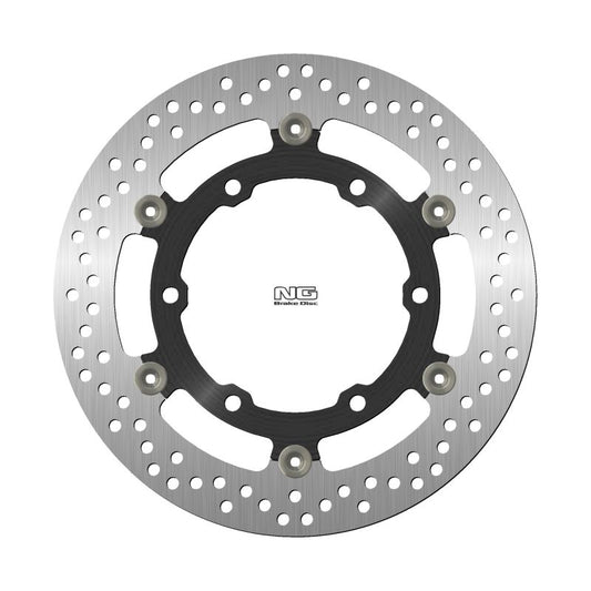 Brake disc (rotor) front KAWASAKI 250R NINJA '08-'14, ZX-25R 250 '19-'20, Z 250 '13, (290X130X4,5MM) (6X10,25MM) (Aluminium center)