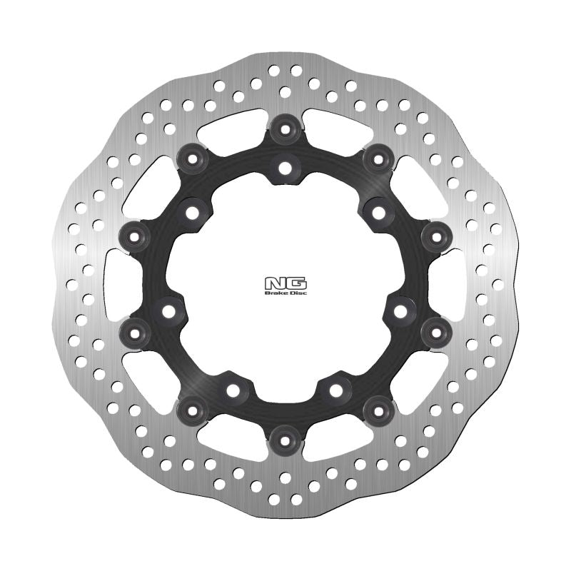Brake disc (rotor) front KAWASAKI VN 1500 VULCAN '87-'05, VN 800 VULCAN '94-'06, VN 500 VULCAN '90-'09 (300X130X5MM) (7X10,25MM) WAVE Floating