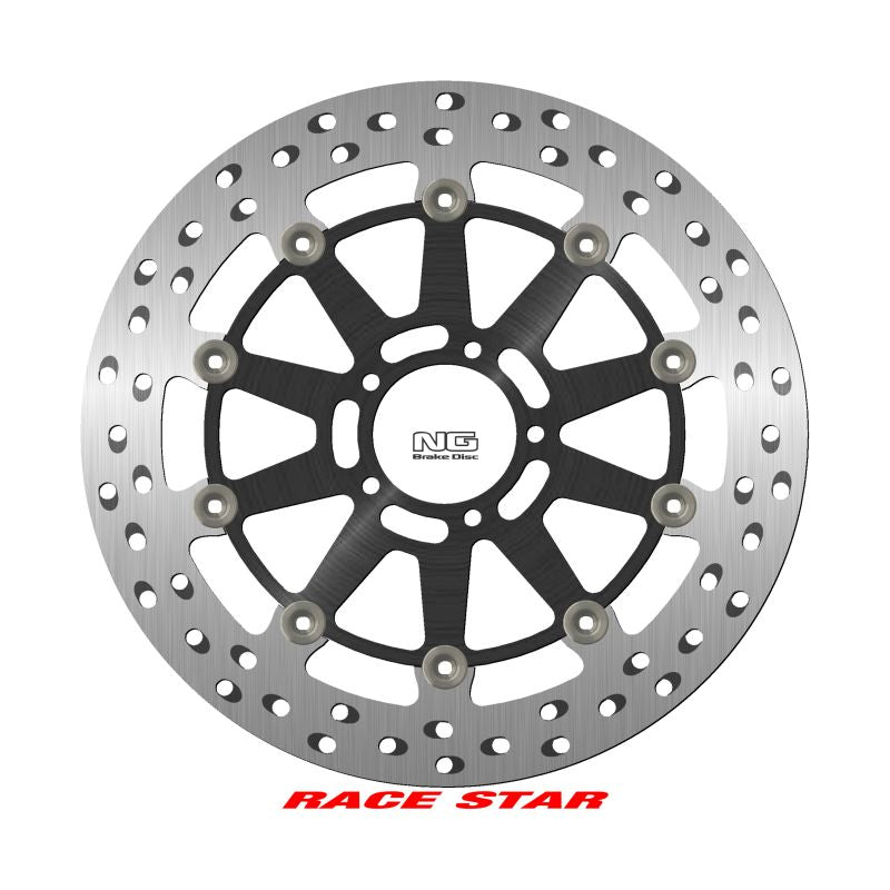 Brake disc (rotor) front RACE STAR PREMIUM KTM SUPER DUKE 1290GT '14-'22, SUPER DUKE 1290R/RR '21-'22 (320X64X5MM) (5X8,25MM) Floating (Aluminium center, improved cooling)