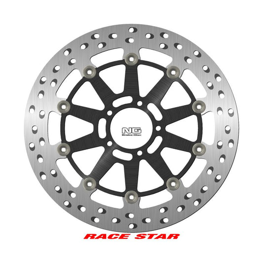 Brake disc (rotor) front RACE STAR PREMIUM KTM SUPER DUKE 1290GT '14-'22, SUPER DUKE 1290R/RR '21-'22 (320X64X5MM) (5X8,25MM) Floating (Aluminium center, improved cooling)
