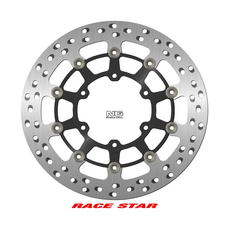 Brake disc (rotor) front RACE STAR PREMIUM SUZUKI GSX-R 600/750/1000 '08-'18 (310X102X5MM) (6X8,25MM) Floating (Aluminium center, improved cooling)