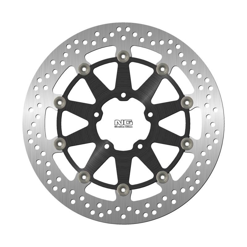 Brake disc (rotor) front ROYAL ENFIELD CONTINENTAL / INTERCEPTOR 650 '21-'22 (320X72X5MM) (5X8,25MM) (Aluminium center)