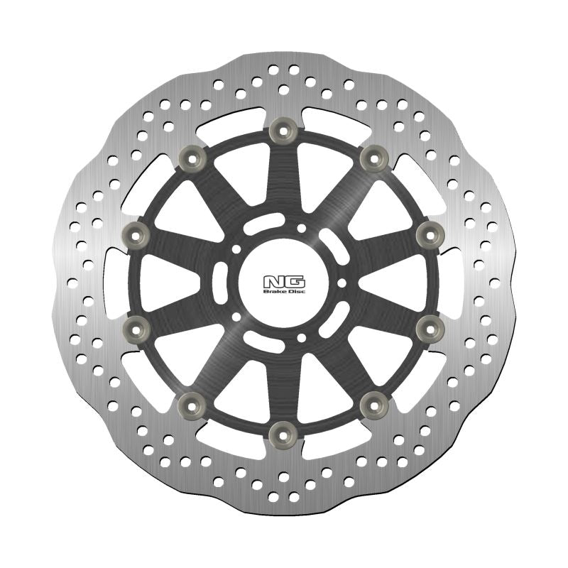 Brake disc (rotor) front SUPER DUKE 1290GT '14-'22, SUPER DUKE 1290R/RR '21-'22 (320X64X5MM) (5X8,25MM) WAVE Floating (Aluminium center)