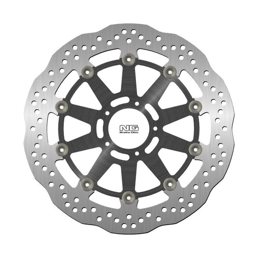 Brake disc (rotor) front SUPER DUKE 1290GT '14-'22, SUPER DUKE 1290R/RR '21-'22 (320X64X5MM) (5X8,25MM) WAVE Floating (Aluminium center)