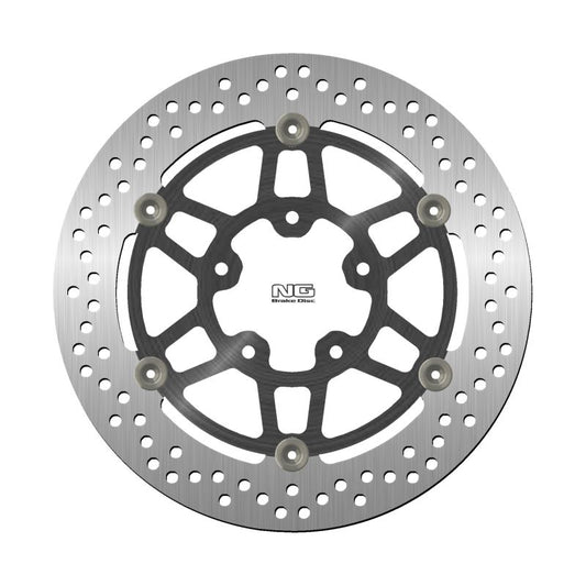 Brake disc (rotor) front SUZUKI GSF 650 BANDIT / GSX 750F '04-'06, SV 650 '03-'15, VL 1500 INTRUDER M '08-'10, VLR 1800 INTRUDER '08-'11 (290X69X4,5MM) (5X10,25MM) Floating (Aluminium center)