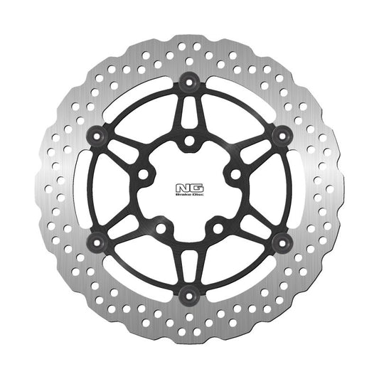 Brake disc (rotor) front SUZUKI GSF 650 BANDIT / GSX 750F '04-'06, SV 650 '03-'15, VL 1500 INTRUDER M '08-'10, VLR 1800 INTRUDER '08-'11 (290X69X4,5MM) (5X10,25MM) WAVE Floating