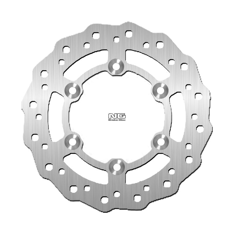 Brake disc (rotor) front SUZUKI RM 85 '05-'23, YAMAHA YZ 80 '93-'05 (220X100,5X3MM) (6X6,25MM) WAVE