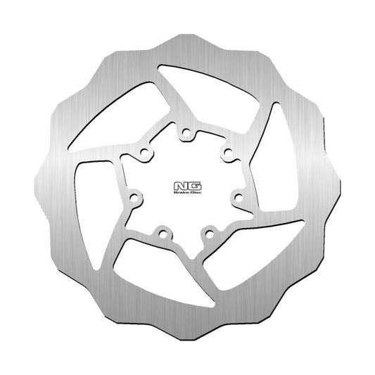 Brake disc (rotor) front TM RACING MX/SMX 85 JUNIOR (220X0X3MM) (7X6,25MM) WAVE