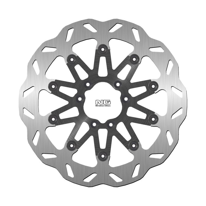 Brake disc (rotor) front TM RACING SM 125/530 '14, SMM 125/250/300/450 '17-'20, SMR 125/250/450/530 '14-'20, SMX 250 '17-'18 (318X70X5MM) (6X6,25MM) WAVE