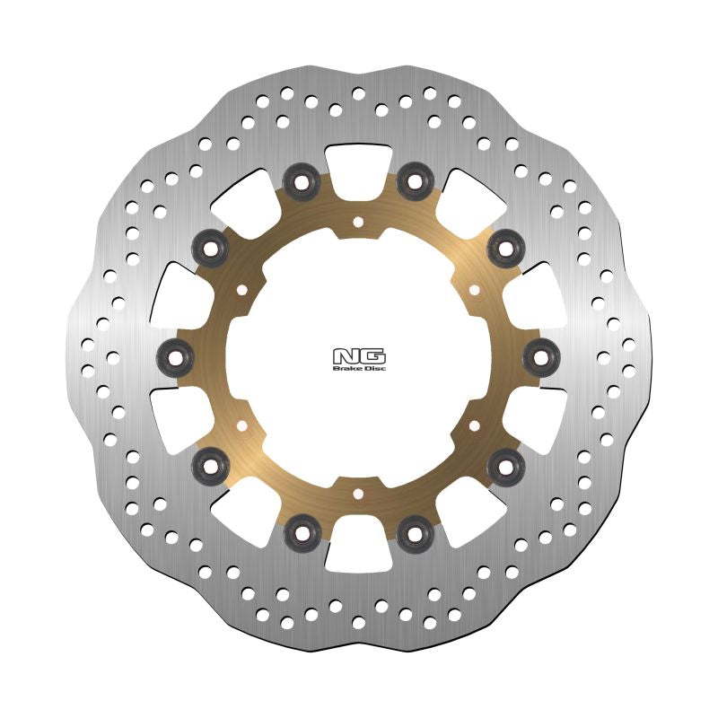 Brake disc (rotor) front YAMAHA FJR 1300 '03-'19, MT-01 '05-'06, XV V-MAX 1700 '09-'17, YZF-R7 '99-'02 (320X132X5MM) (6X8,25MM) WAVE Floating