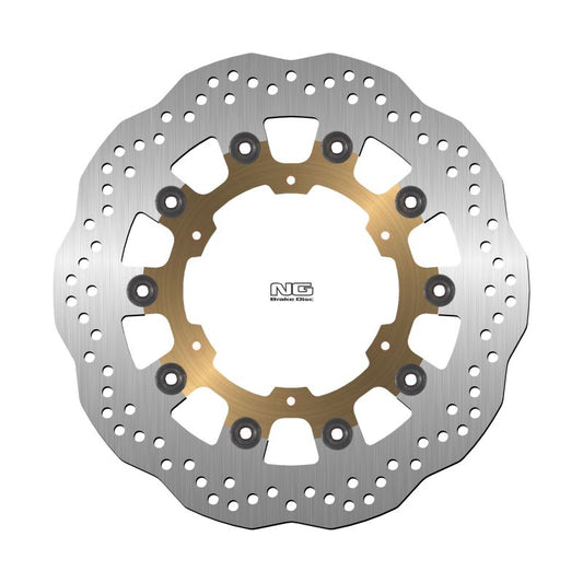 Brake disc (rotor) front YAMAHA FJR 1300 '03-'19, MT-01 '05-'06, XV V-MAX 1700 '09-'17, YZF-R7 '99-'02 (320X132X5MM) (6X8,25MM) WAVE Floating