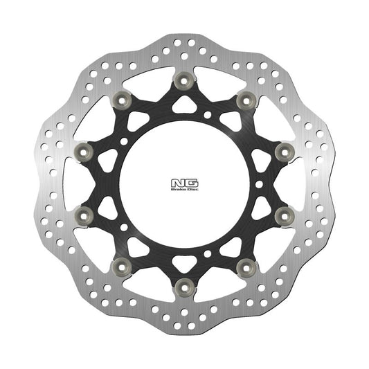 Brake disc (rotor) front YAMAHA FZ8/FZS FAZER '10-'16, XT 1200Z SUPER TENERE '10-'21, YZF R1 '07-'15, YZF R6 '05-'16 (310X132X4,5MM) (5X8,25MM) WAVE Floating (Aluminium center)