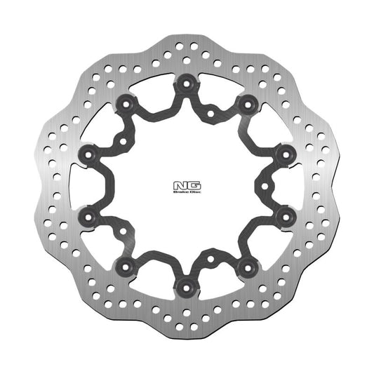 Brake disc (rotor) front YAMAHA T-MAX 530 '12-'21 (298X132X4MM) (5X8,25MM) WAVE Floating