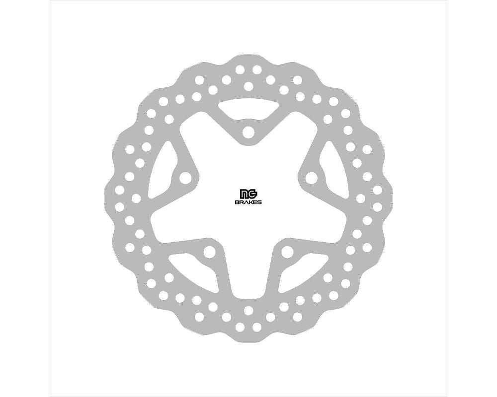 Brake disc (rotor) rear KYMCO DT X360 125 '22-'23, AGILITY 300 '19-'22, AGILITY 350 '21-'23, DT X360 360 '22-'23 (240X88X5MM) (5X10,25MM)