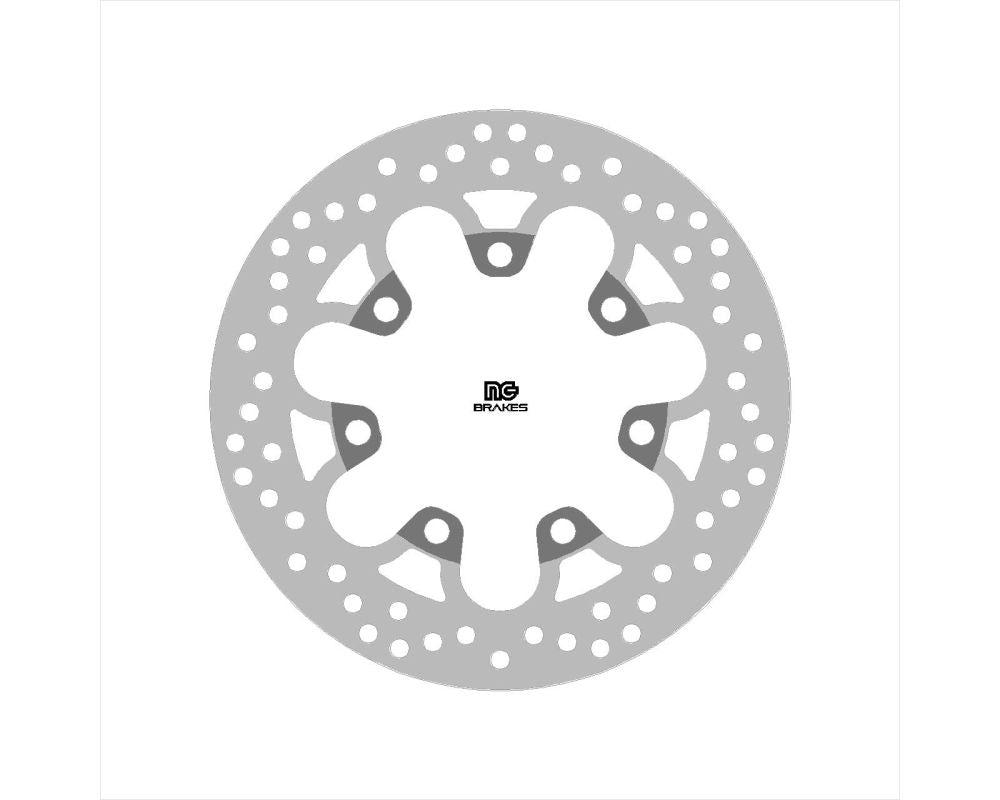 Brake disc (rotor) rear PIAGGIO BEVERLY 300/400 '21-'23 (240X102X5MM) (7X10,25MM)